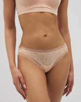 Soma Thong Panty with Stretch Lace