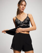 Lace Trim Shorts