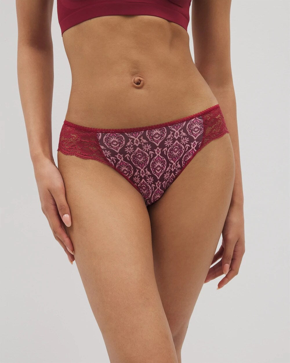 Edge Bikini Panty with Lace