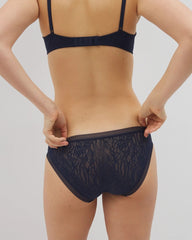 Soma Bikini Panty with Stretch Lace