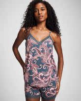 Lace Trim Pajama Cami