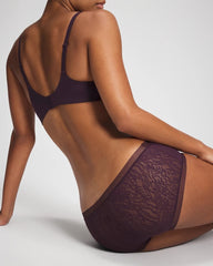 Soma Boyshort Panty with Stretch Lace