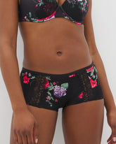 Boyshort Panty with Enchanting Lace
