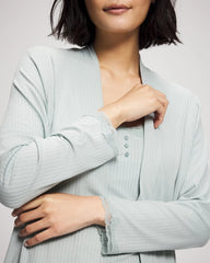 Pointelle Pajama Cardi