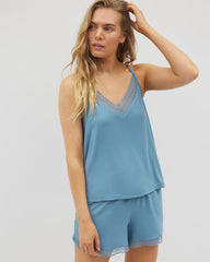 Geo Lace Pajama Cami