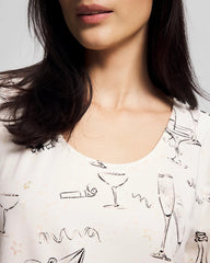 Long-Sleeve Sleepshirt