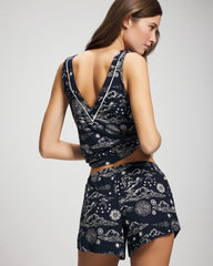 Relaxed Pajama Short
