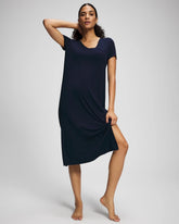Short Sleeve Long Sleepshirt