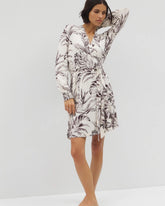 Long-Sleeve Short Robe