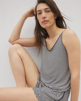 Pom Trim Pajama Cami