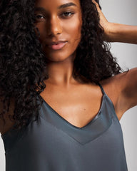 Mesh Trim Pajama Cami