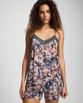 Mesh Trim Pajama Cami