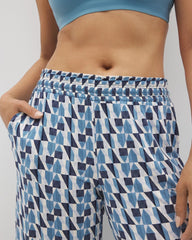Cropped Pajama Pants