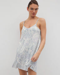 Chemise with Piping