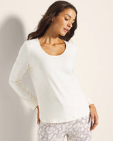Long-Sleeve Pajama Top