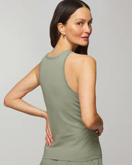 Shirred Side Pajama Tank