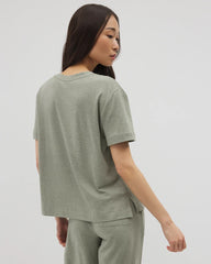 Short-Sleeve Pocket Pajama Tee