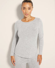 Cozyluxe Long-Sleeve Pajama Top