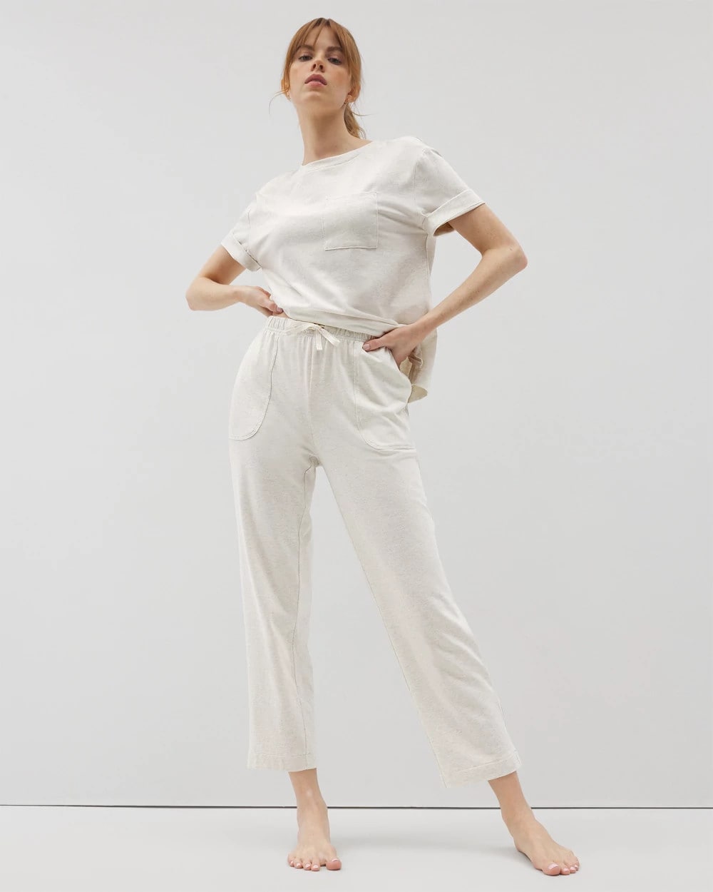 Crop Pajama Pants