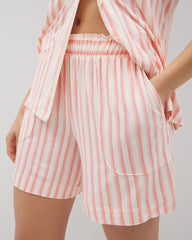 Long Pajama Shorts