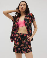 Long Pajama Shorts