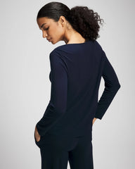 Long-Sleeve Pajama Top