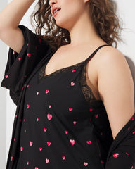 Lace Trim Chemise
