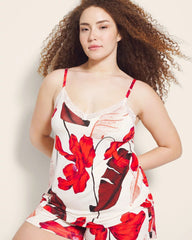 Lace Trim Pajama Cami