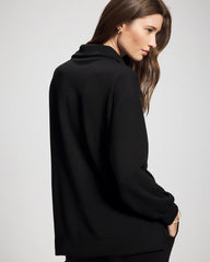 Modern Modal Quarter Zip Sweatshirt