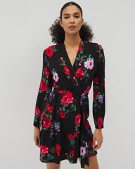 Long-Sleeve Short Robe