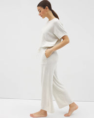 Sweater Wide-Leg Crop Pant