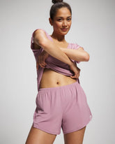 Lace Trim Pajama Short
