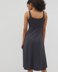 Lounge Square Neck Midi Dress