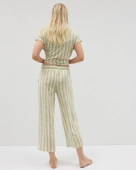 Cropped Pajama Pants