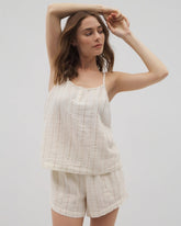Cotton Gauze Pajama Cami