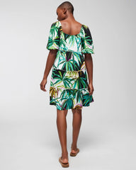 Tiered Short Bra Dress