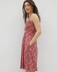 V-Neck Short Bra Dress
