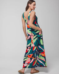 Tiered Maxi Bra Dress