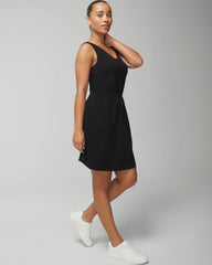 V-Neck Sneaker Dress