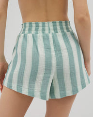 Cotton Gauze Pajama Shorts