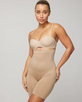 Mid-Level Shaping Seamless High-Waist Thigh Shaper
