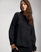 Shimmer Cable Knit Sweater
