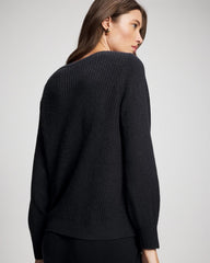 Shimmer Cable Knit Sweater