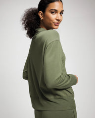 Ultrasoft Fleece Relaxed Funnel Neck Sweatshirt