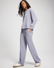 Ultrasoft Fleece Quarter Zip Sweatshirt