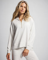 Ultrasoft Fleece Quarter Zip Sweatshirt