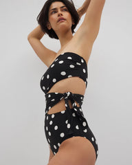 Bandeau Cutout One-Piece Suit