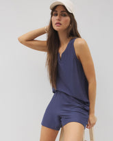 Crinkle Knit Tank Top