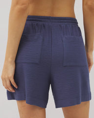 Crinkle Knit 5 Inch Short