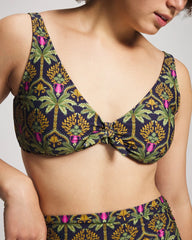 Tie Front Bikini Top